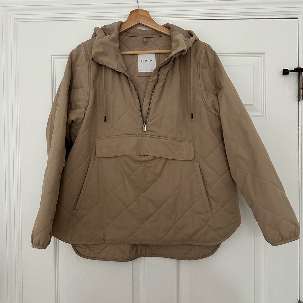 Banana Republic Tan Quilted Jacket